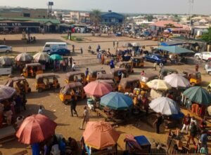 A cross section of trading activities in FCT's Deidei community.