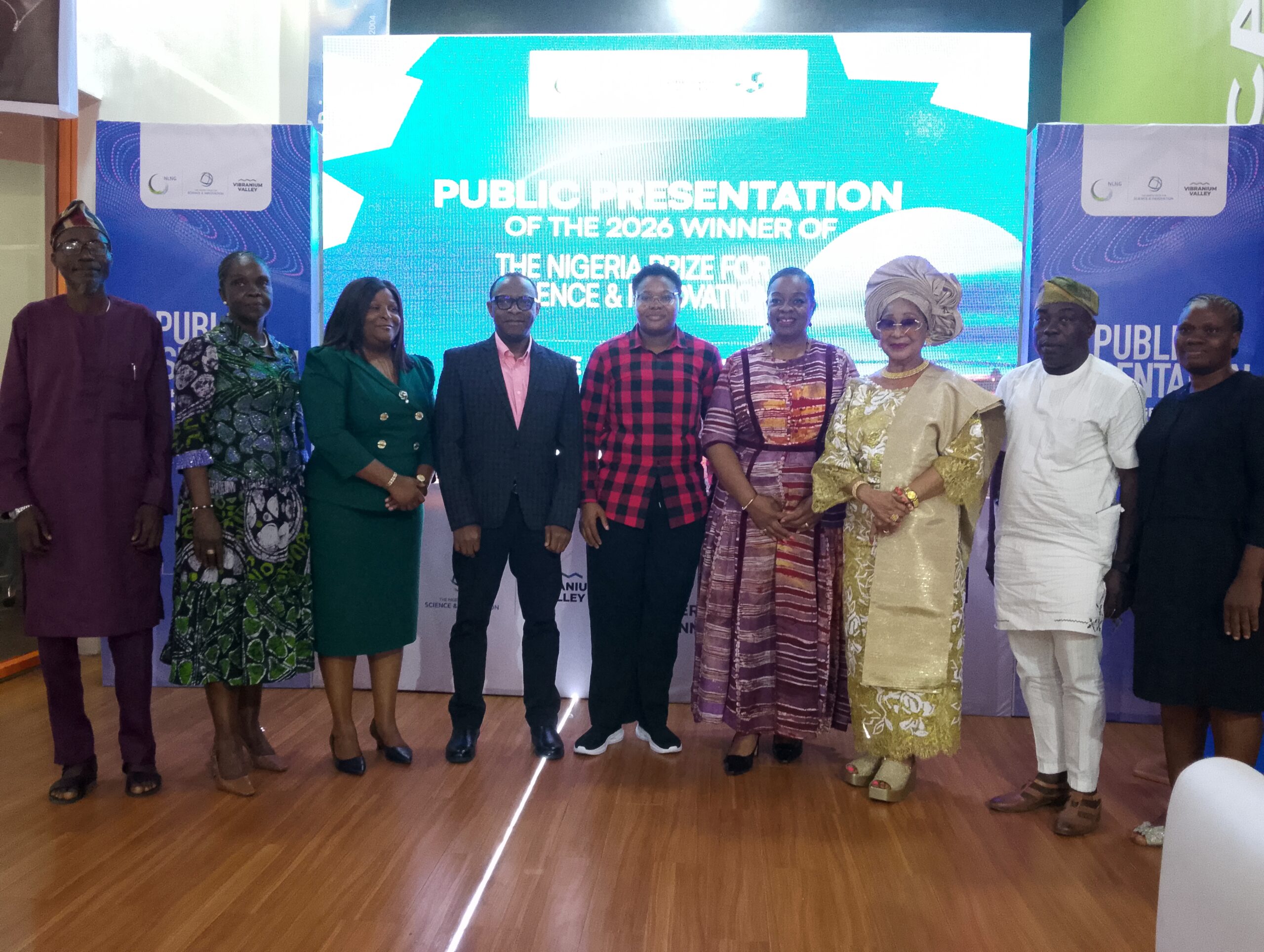 Mary-Brenda Akoda with dignitaries at the event