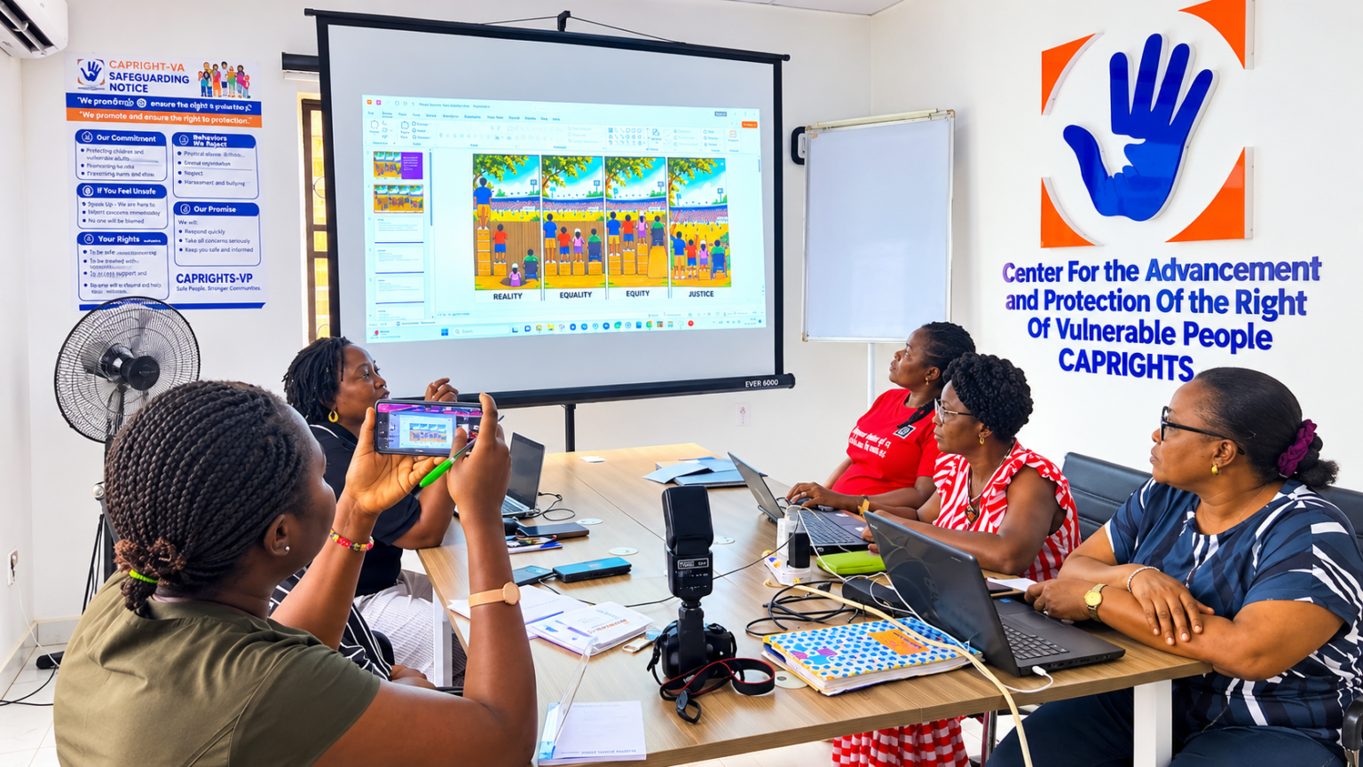 CAPRIGHTS-VP Reviews Safeguarding Policy, Trains Staff On Abuse ...